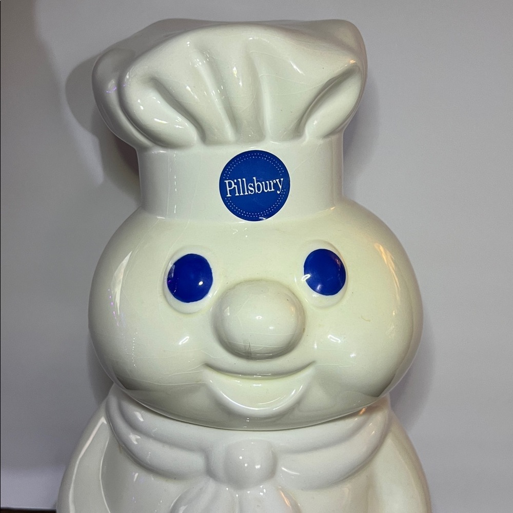Vintage 1997 PILLSBURY DOUGH BOY by BENJAMIN MEDWIN INC NYNY Cookie Jar - Picture 4 of 13